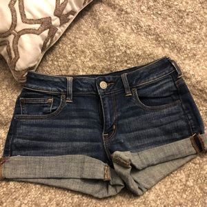 American Eagle Super Stretch Denim Short Shorts